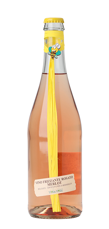 2021 Frizzante Rosato · Merlot · Vola Volé · Øko