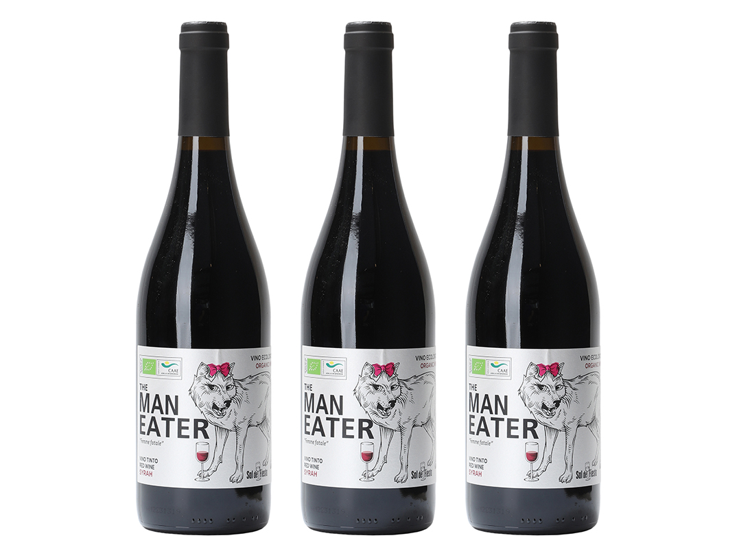 N/V Syrah · Man Eater · Lopez Mercier · Øko