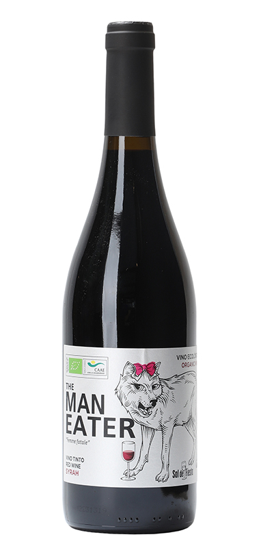 N/V Syrah · Man Eater · Lopez Mercier · Øko